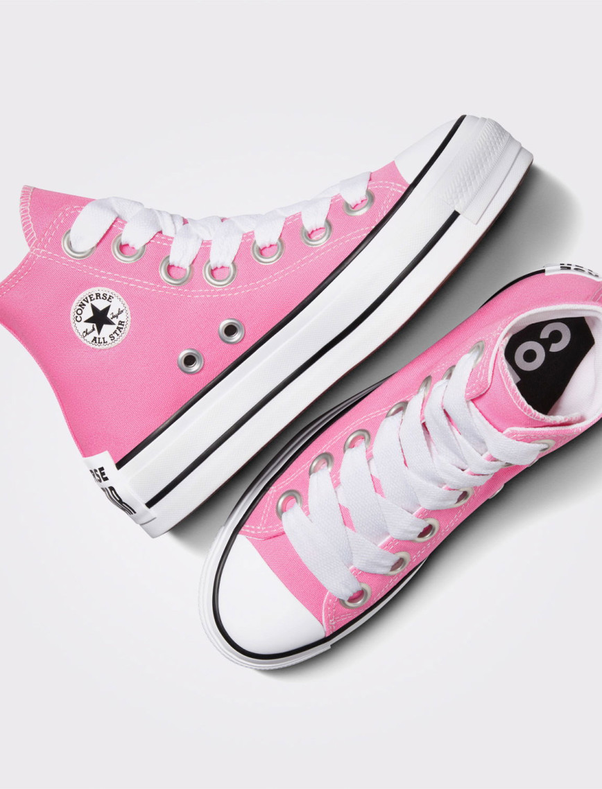 Converse Chuck Taylor All Star Lift Kadın Pembe Platform Sneaker Converse Chuck Taylor All Star Lift Kadın Pembe Platform Sneaker