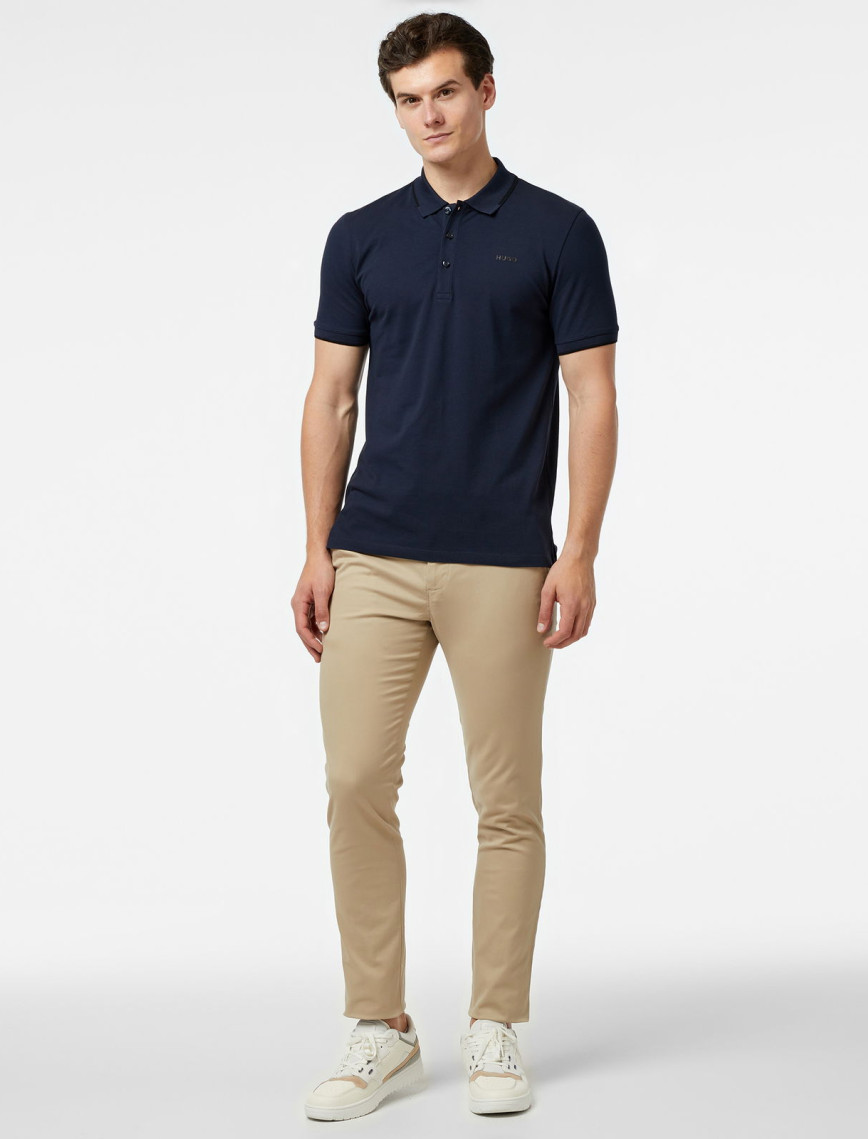 Hugo Erkek Lacivert Polo