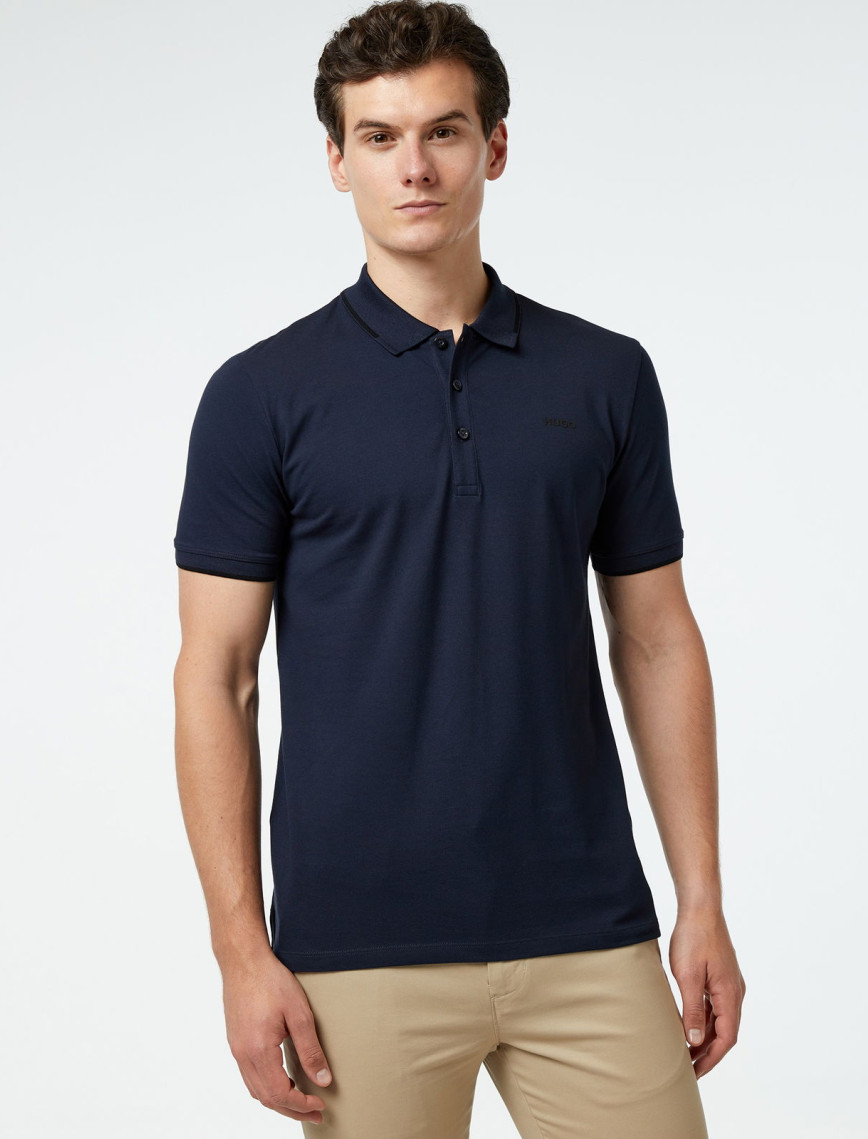 Hugo Dinoso 222 Erkek Beyaz Polo Hugo Dinoso 222 Erkek Beyaz Polo
