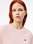 Lacoste Kadın Relaxed Fit Bisiklet Yaka Pembe T-Shirt Lacoste Kadın Relaxed Fit Bisiklet Yaka Pembe T-Shirt