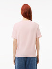 Lacoste Kadın Relaxed Fit Bisiklet Yaka Pembe T-Shirt Lacoste Kadın Relaxed Fit Bisiklet Yaka Pembe T-Shirt