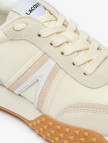 Lacoste L-Spin Deluxe Kadın Bej Sneaker Lacoste L-Spin Deluxe Kadın Bej Sneaker
