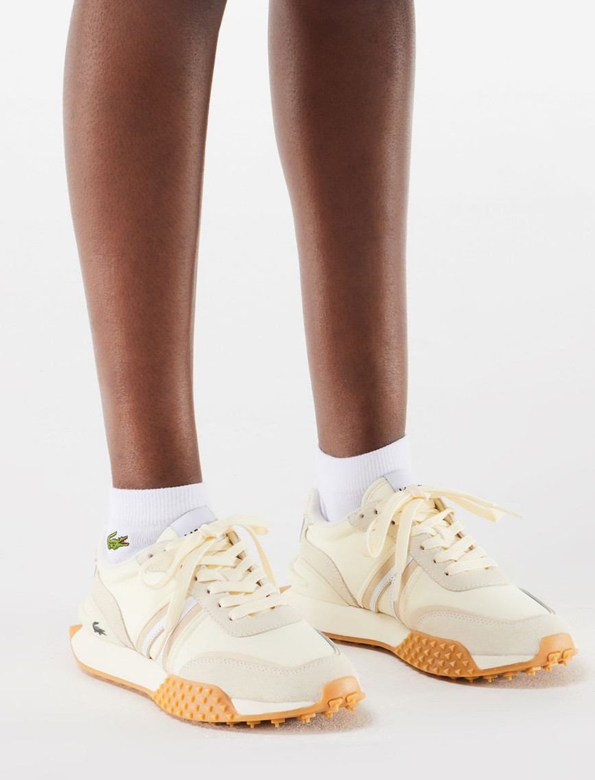 Lacoste L-Spin Deluxe Kadın Bej Sneaker Lacoste L-Spin Deluxe Kadın Bej Sneaker
