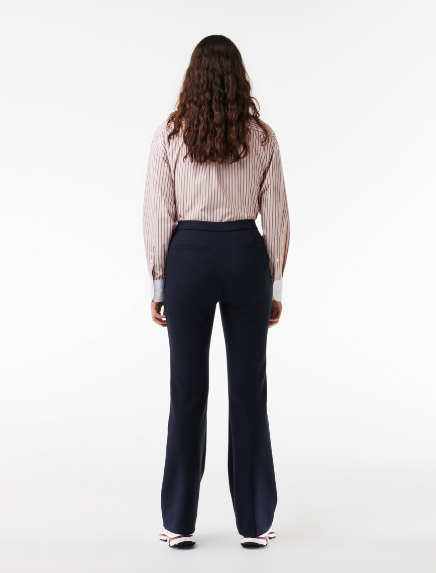 Lacoste Kadın Flare Fit Lacivert Pantolon Lacoste Kadın Flare Fit Lacivert Pantolon