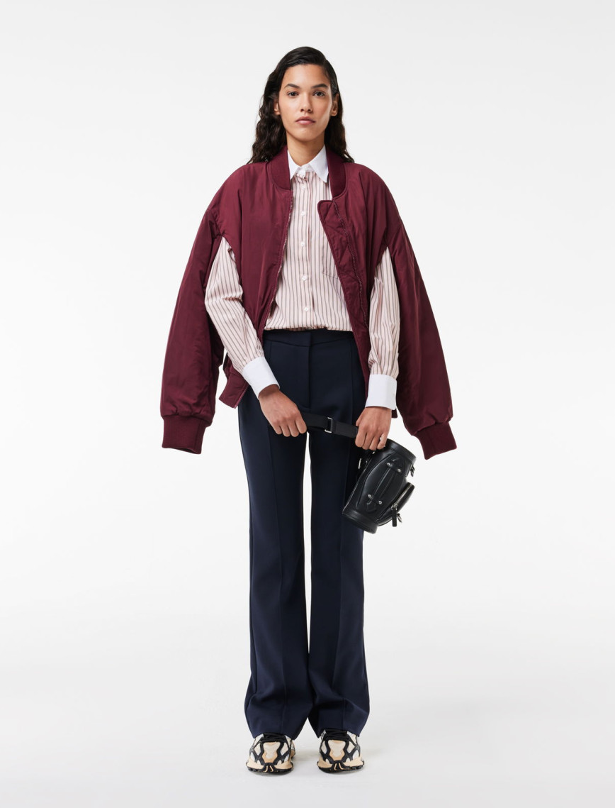 Lacoste Kadın Flare Fit Lacivert Pantolon Lacoste Kadın Flare Fit Lacivert Pantolon