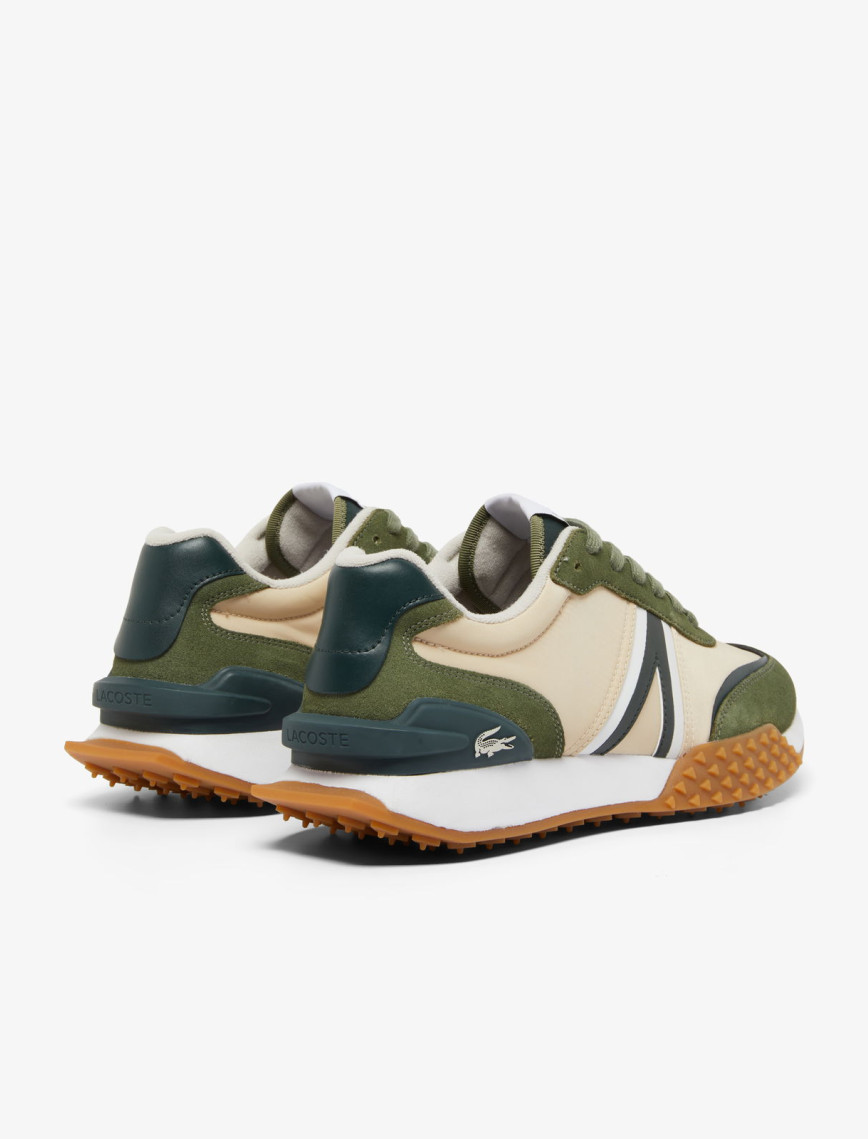 Lacoste L-Spin Deluxe Erkek Haki/Beyaz Sneaker Lacoste L-Spin Deluxe Erkek Haki/Beyaz Sneaker