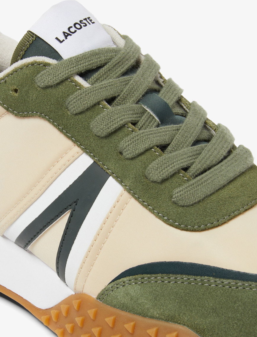 Lacoste L-Spin Deluxe Erkek Haki/Beyaz Sneaker Lacoste L-Spin Deluxe Erkek Haki/Beyaz Sneaker