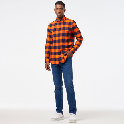 Lacoste Erkek Regular Fit Koyu Mavi Jean Pantolon Lacoste Erkek Regular Fit Koyu Mavi Jean Pantolon