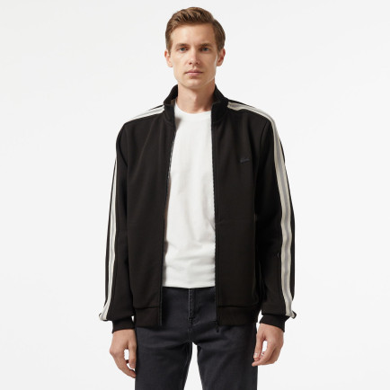 Lacoste Erkek Slim Fit Fermuarlı Siyah Sweatshirt Lacoste Erkek Slim Fit Fermuarlı Siyah Sweatshirt