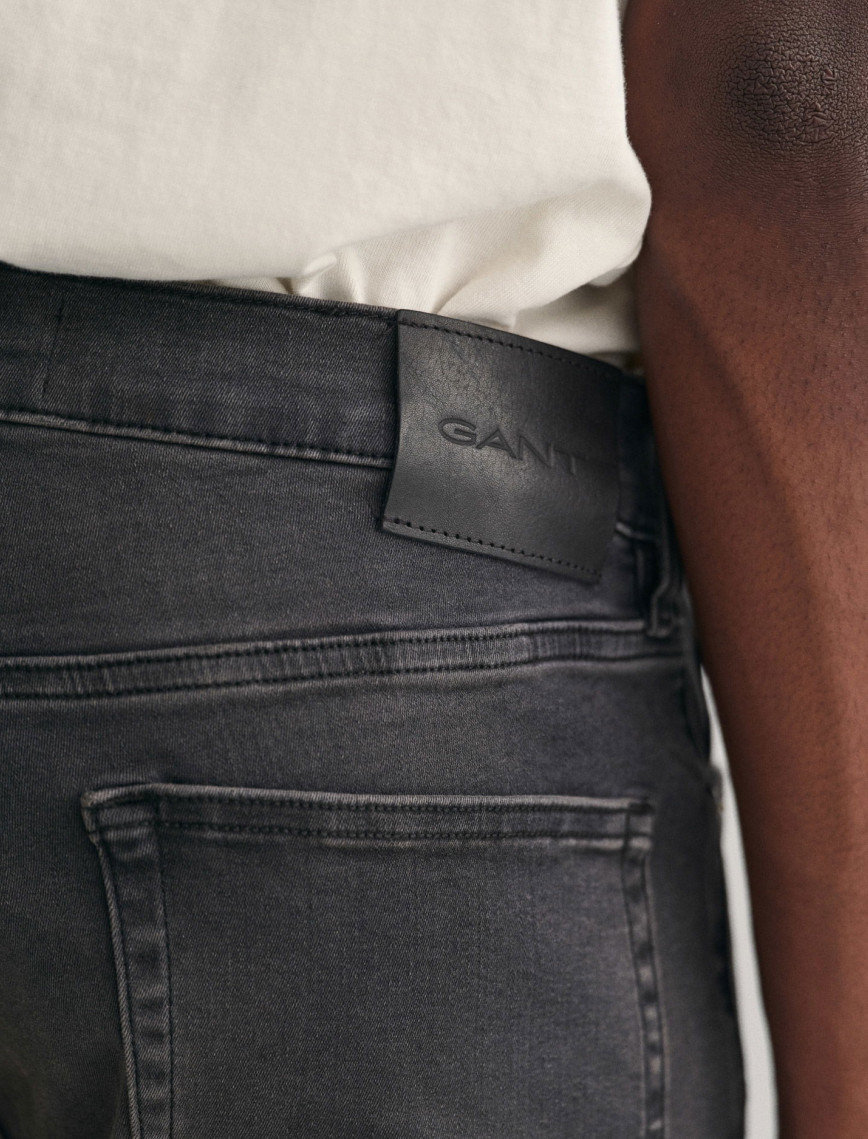GANT Erkek Siyah Extra Slim Fit Active Recover Jean GANT Erkek Siyah Extra Slim Fit Active Recover Jean