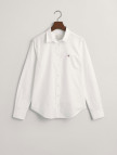GANT Kadın Beyaz Slim Fit Klasik Yaka Oxford Gömlek