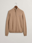 GANT Erkek Bej Regular Fit Yarım Fermuarlı Yün Kazak GANT Erkek Bej Regular Fit Yarım Fermuarlı Yün Kazak