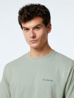 Columbia Csc Basic Sm Logo Brushed Erkek Yeşil T-Shirt Columbia Csc Basic Sm Logo Brushed Erkek Yeşil T-Shirt