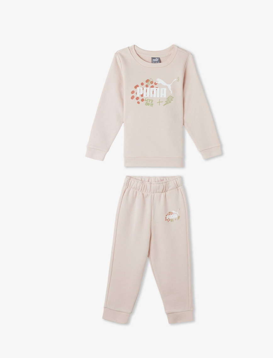 Puma Ess+ Bebek Pembe Eşofman Takımı Puma Ess+ Bebek Pembe Eşofman Takımı
