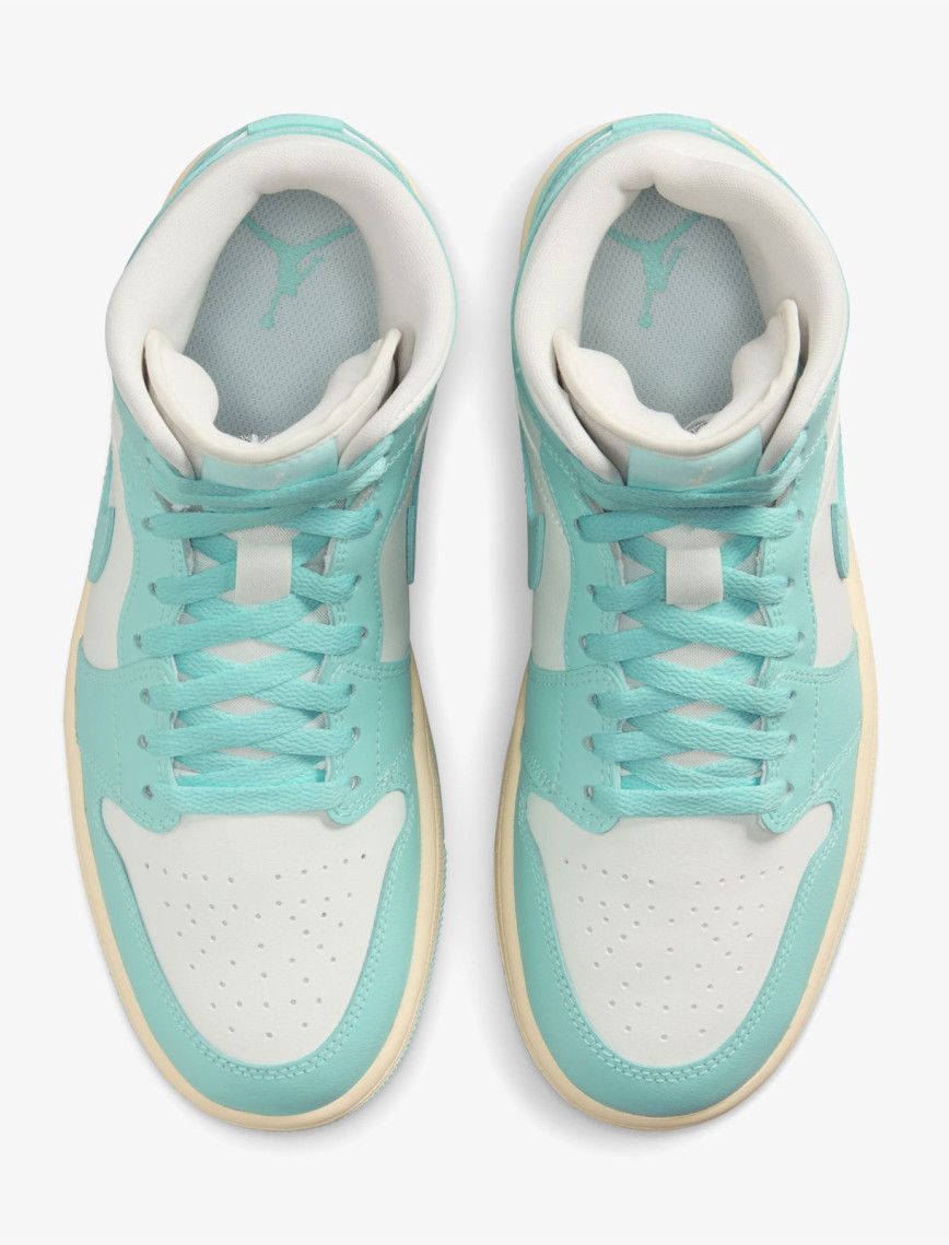 Jordan Air 1 Mid Kadın Su Yeşili Spor Ayakkabı Jordan Air 1 Mid Kadın Su Yeşili Spor Ayakkabı