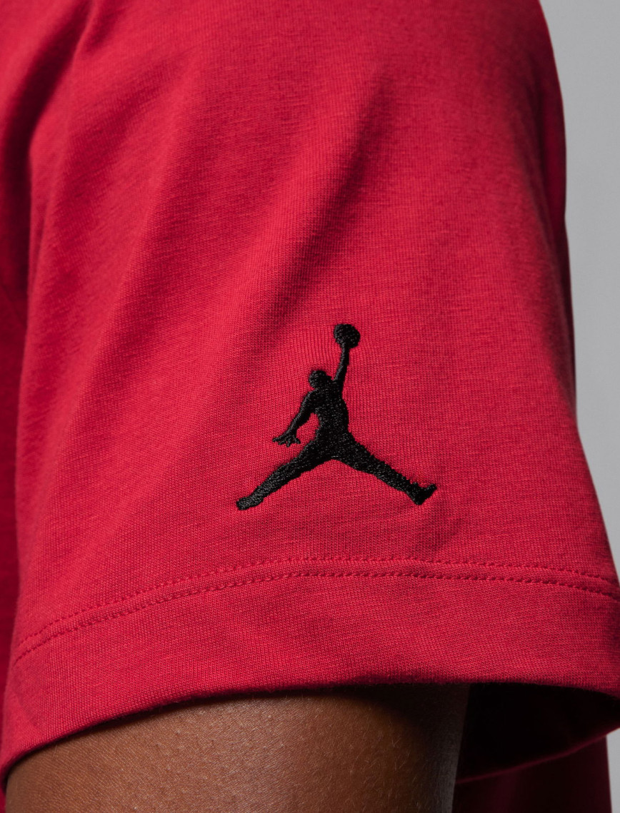 Jordan Air Crew Erkek Kırmızı T-Shirt Jordan Air Crew Erkek Kırmızı T-Shirt