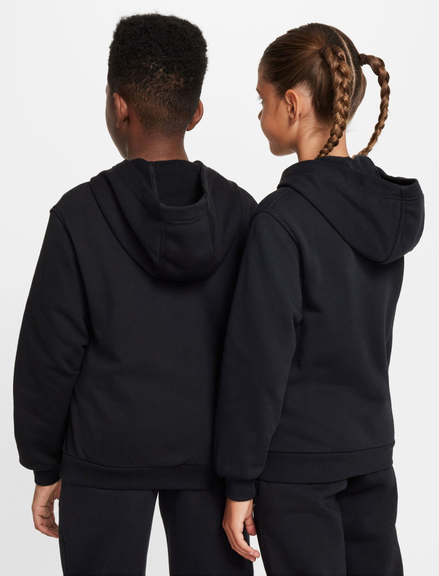 Nike Sportswear Club Fleece Çocuk Siyah Sweatshirt Nike Sportswear Club Fleece Çocuk Siyah Sweatshirt