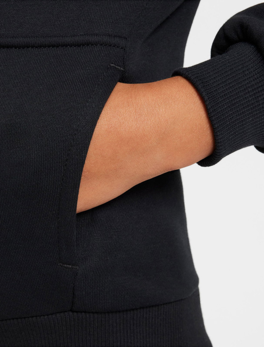 Nike Sportswear Club Fleece Çocuk Siyah Sweatshirt Nike Sportswear Club Fleece Çocuk Siyah Sweatshirt