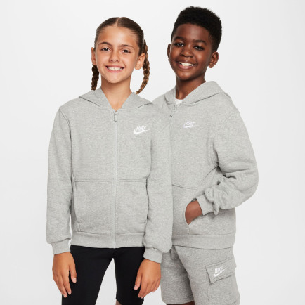 Nike Sportswear Club Fleece Çocuk Gri Sweatshirt Nike Sportswear Club Fleece Çocuk Gri Sweatshirt