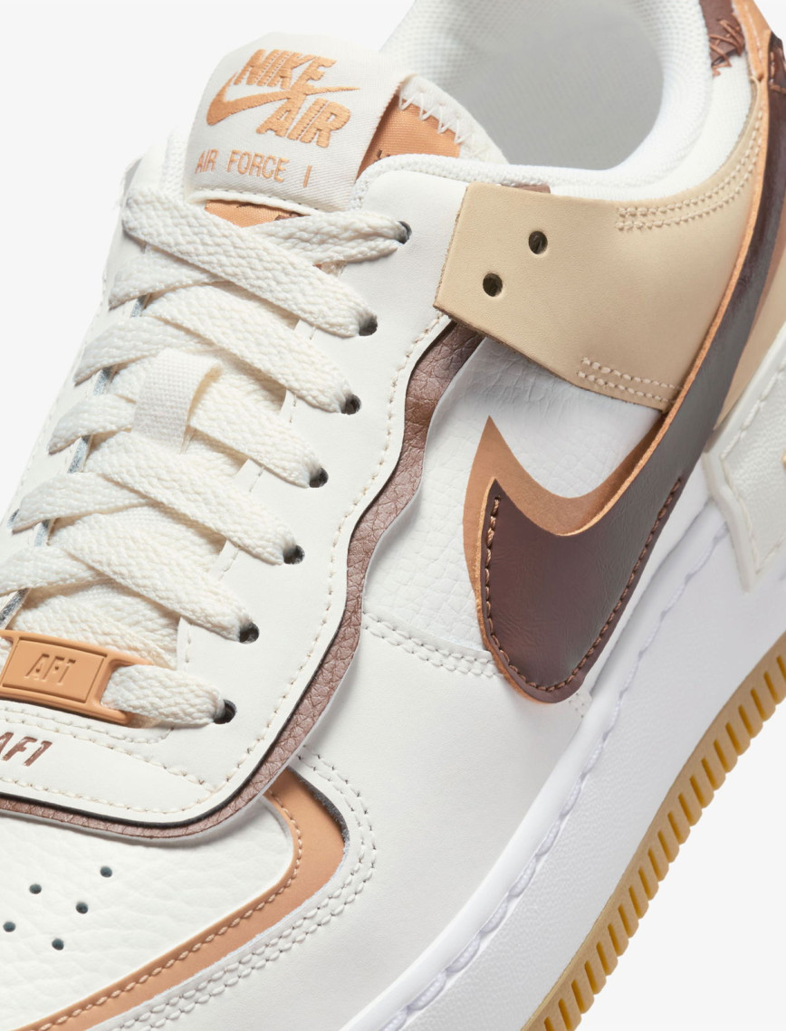 Nike Air Force 1 Shadow Kadın Krem Rengi Spor Ayakkabı Nike Air Force 1 Shadow Kadın Krem Rengi Spor Ayakkabı