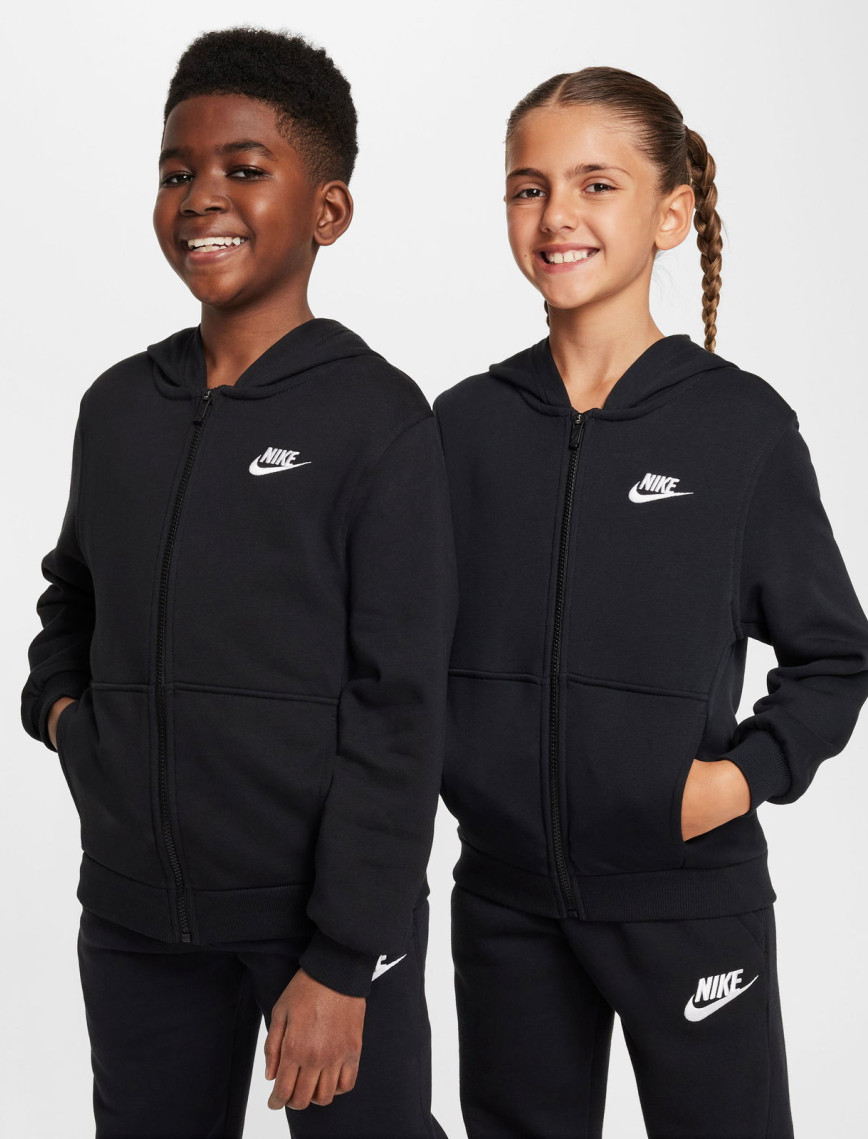 Nike Sportswear Club Fleece Çocuk Gri Sweatshirt Nike Sportswear Club Fleece Çocuk Gri Sweatshirt