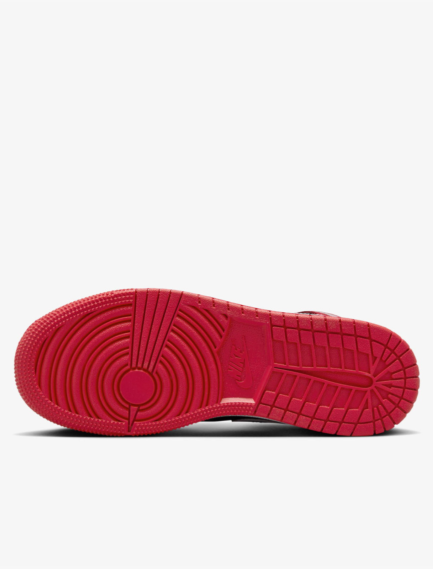 Jordan Air 1 Mid Genç Siyah Spor Ayakkabı Jordan Air 1 Mid Genç Siyah Spor Ayakkabı