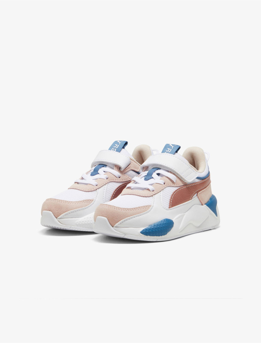 Puma Rs-X Metallic Ac+ Ps Çocuk Beyaz/Pembe Spor Ayakkabı Puma Rs-X Metallic Ac+ Ps Çocuk Beyaz/Pembe Spor Ayakkabı