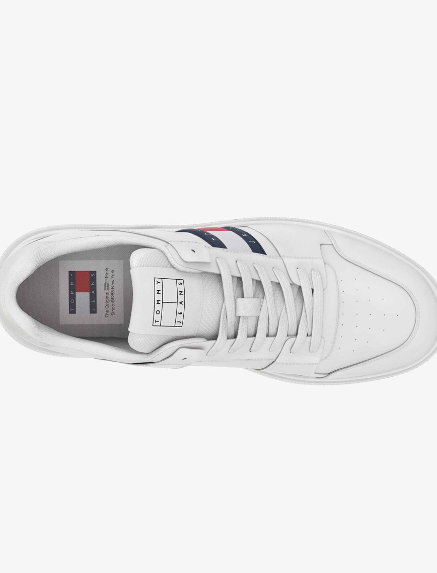 Tommy Jeans The Brooklyn Kadın Beyaz Sneaker Tommy Jeans The Brooklyn Kadın Beyaz Sneaker