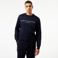 Tommy Hilfiger Tommy Logo Erkek Mavi Sweatshirt Tommy Hilfiger Tommy Logo Erkek Mavi Sweatshirt