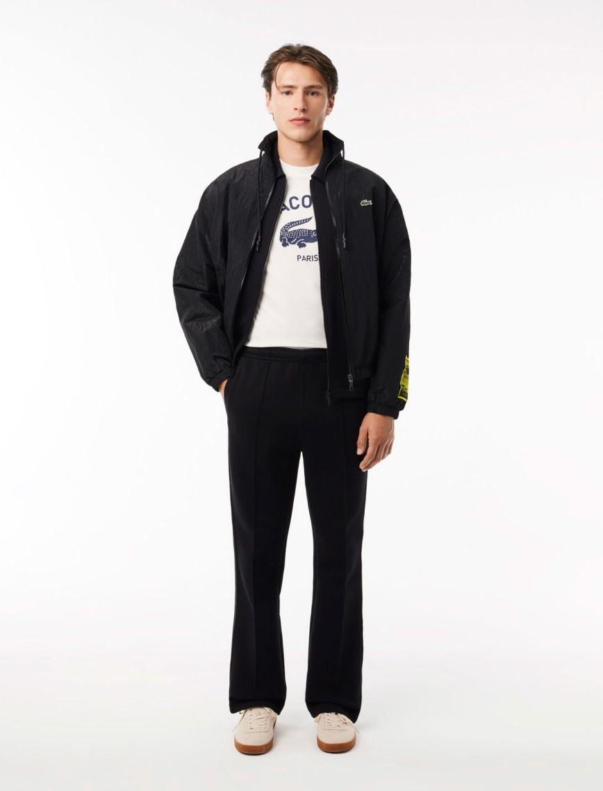 Lacoste Unisex Bisiklet Yaka Baskılı Beyaz T-Shirt Lacoste Unisex Bisiklet Yaka Baskılı Beyaz T-Shirt