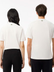 Lacoste Unisex Bisiklet Yaka Baskılı Beyaz T-Shirt Lacoste Unisex Bisiklet Yaka Baskılı Beyaz T-Shirt