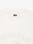 Lacoste Unisex Bisiklet Yaka Baskılı Beyaz T-Shirt Lacoste Unisex Bisiklet Yaka Baskılı Beyaz T-Shirt