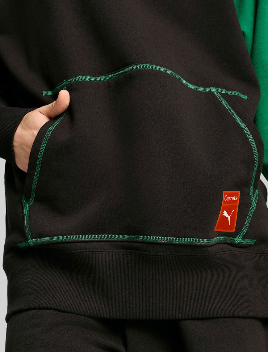 Puma X Carrots Hoodie Unisex Siyah Hoodie Puma X Carrots Hoodie Unisex Siyah Hoodie
