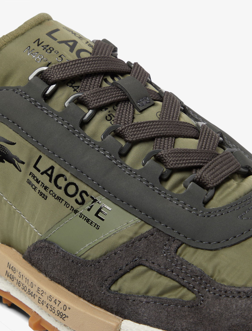Lacoste Elite Active Erkek Haki Sneaker Lacoste Elite Active Erkek Haki Sneaker