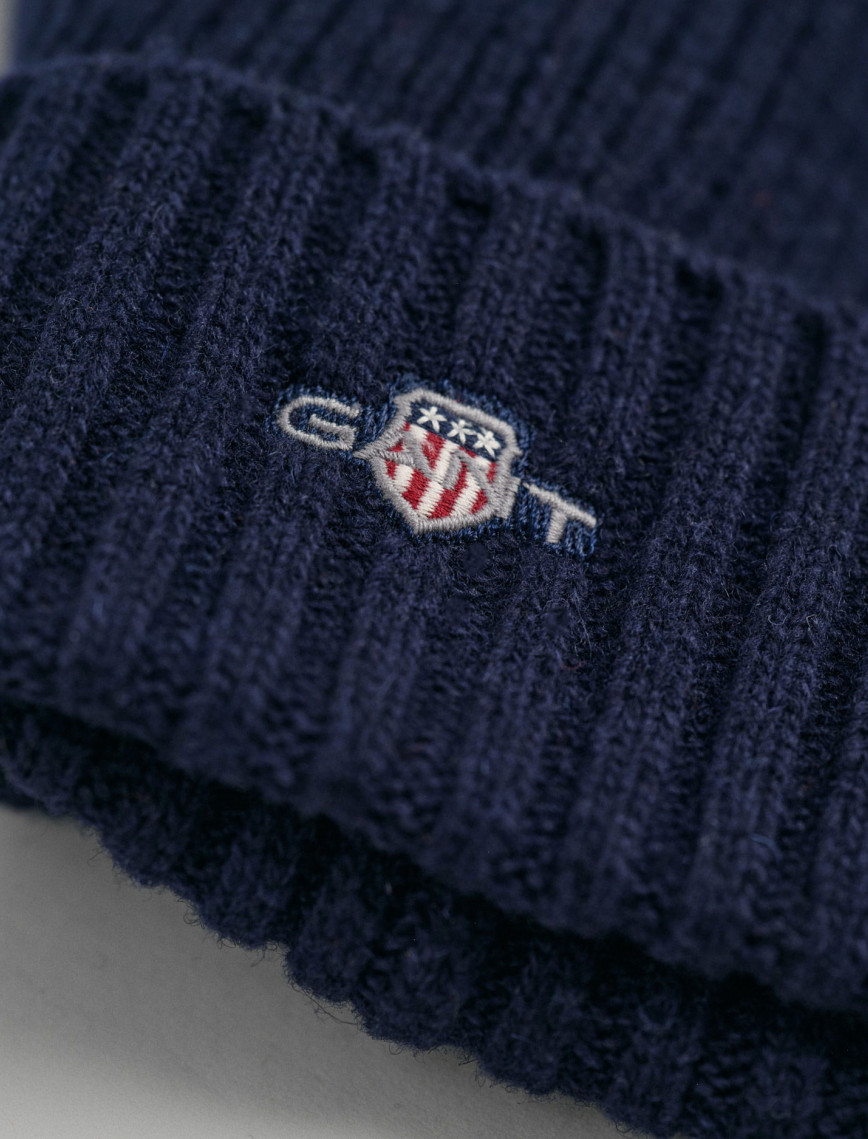 GANT Unisex Lacivert Yün Bere GANT Unisex Lacivert Yün Bere