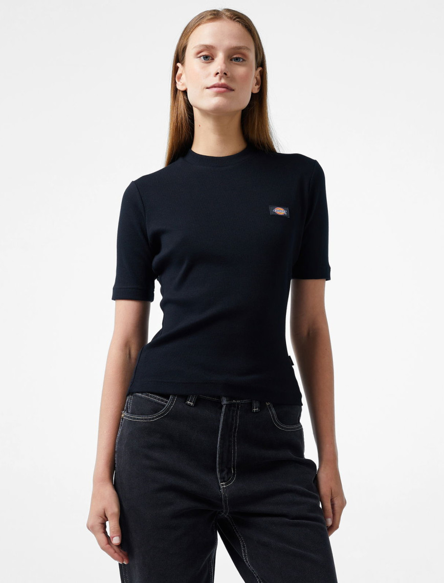 Dickies Marysville Kısa Kollu Kadın Siyah T-Shirt Dickies Marysville Kısa Kollu Kadın Siyah T-Shirt