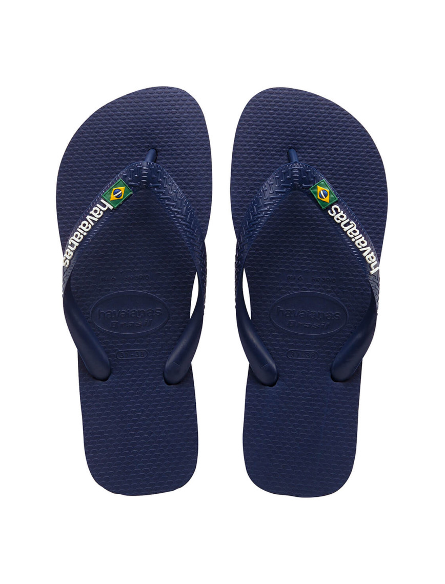 Havaianas Brasil Logo Erkek Lacivert Terlik Havaianas Brasil Logo Erkek Lacivert Terlik
