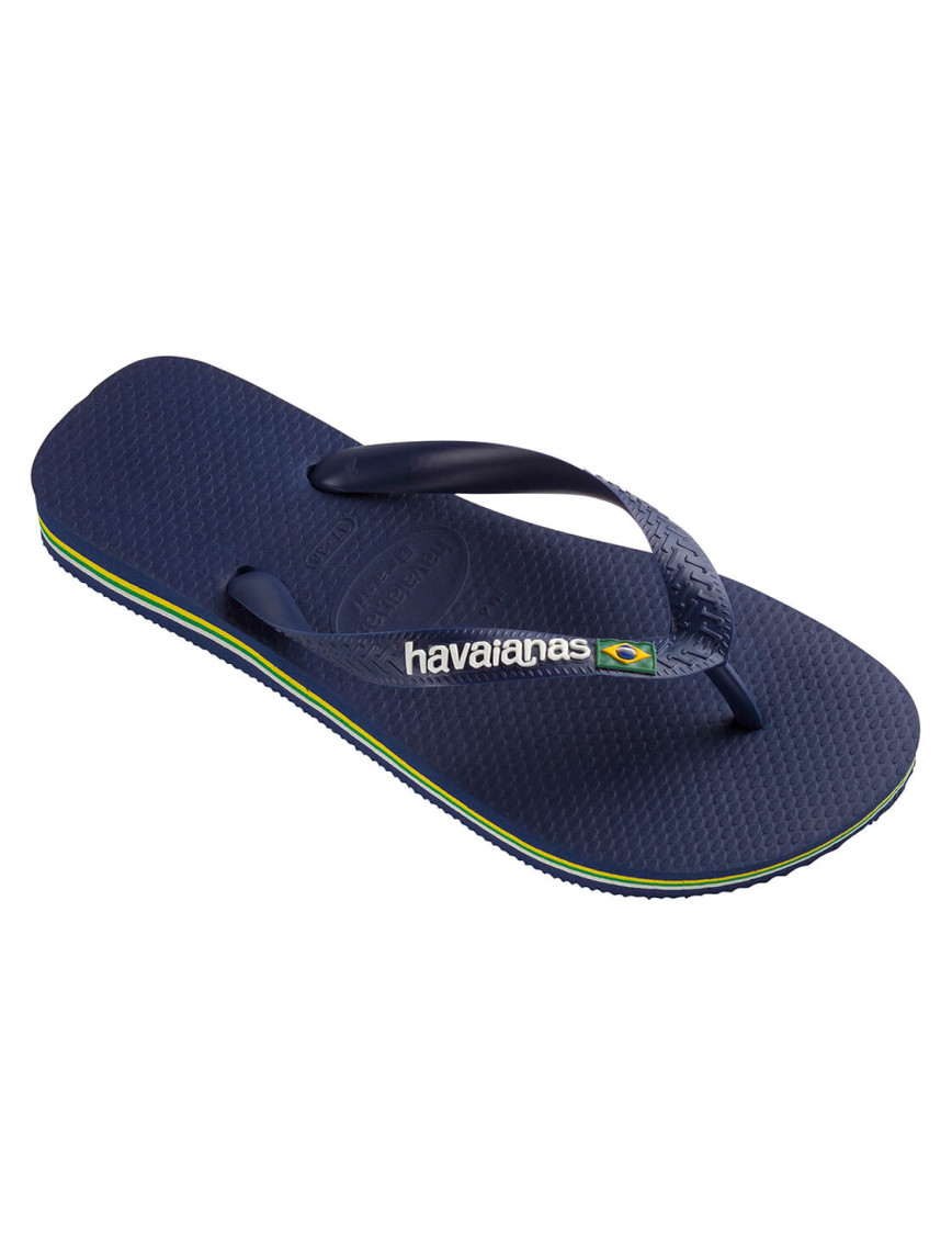 Havaianas Brasil Logo Erkek Lacivert Terlik Havaianas Brasil Logo Erkek Lacivert Terlik