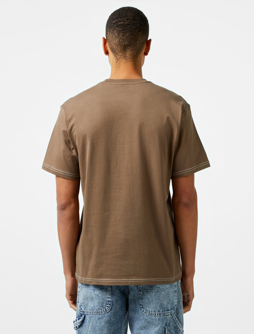 Dickies Philipsburg Erkek Kahverengi T-Shirt