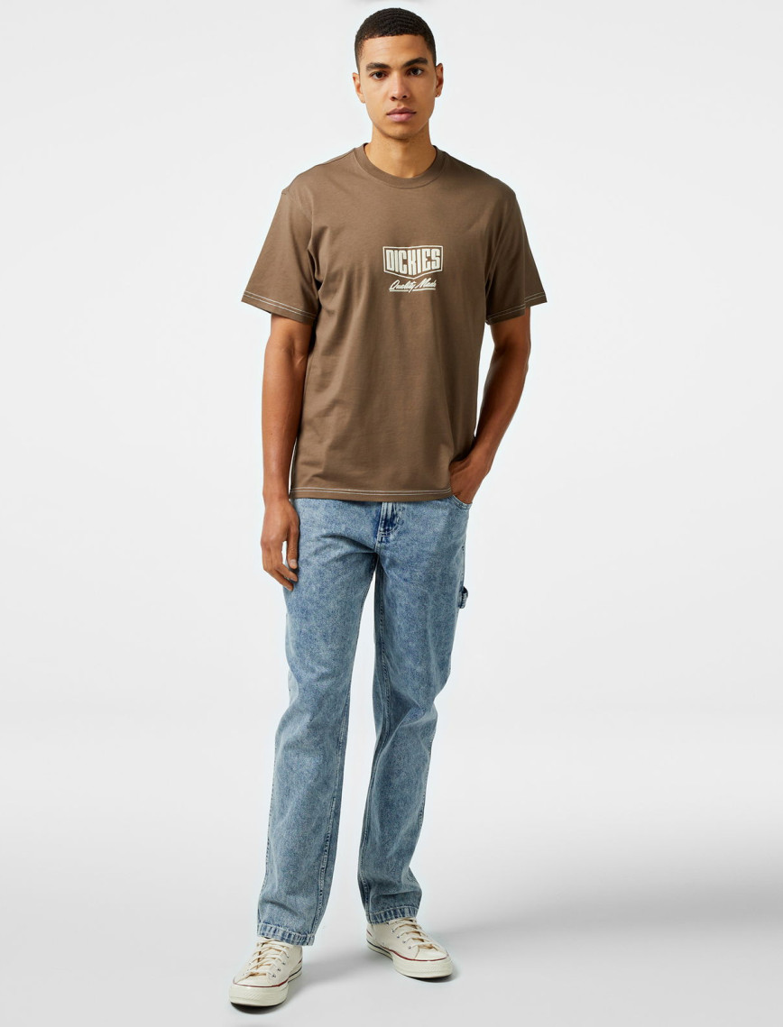 Dickies Philipsburg Erkek Kahverengi T-Shirt