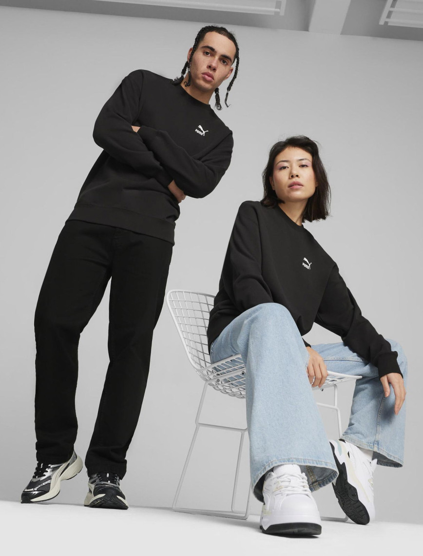 Puma Better Classic Erkek Siyah Günlük Sweatshirt