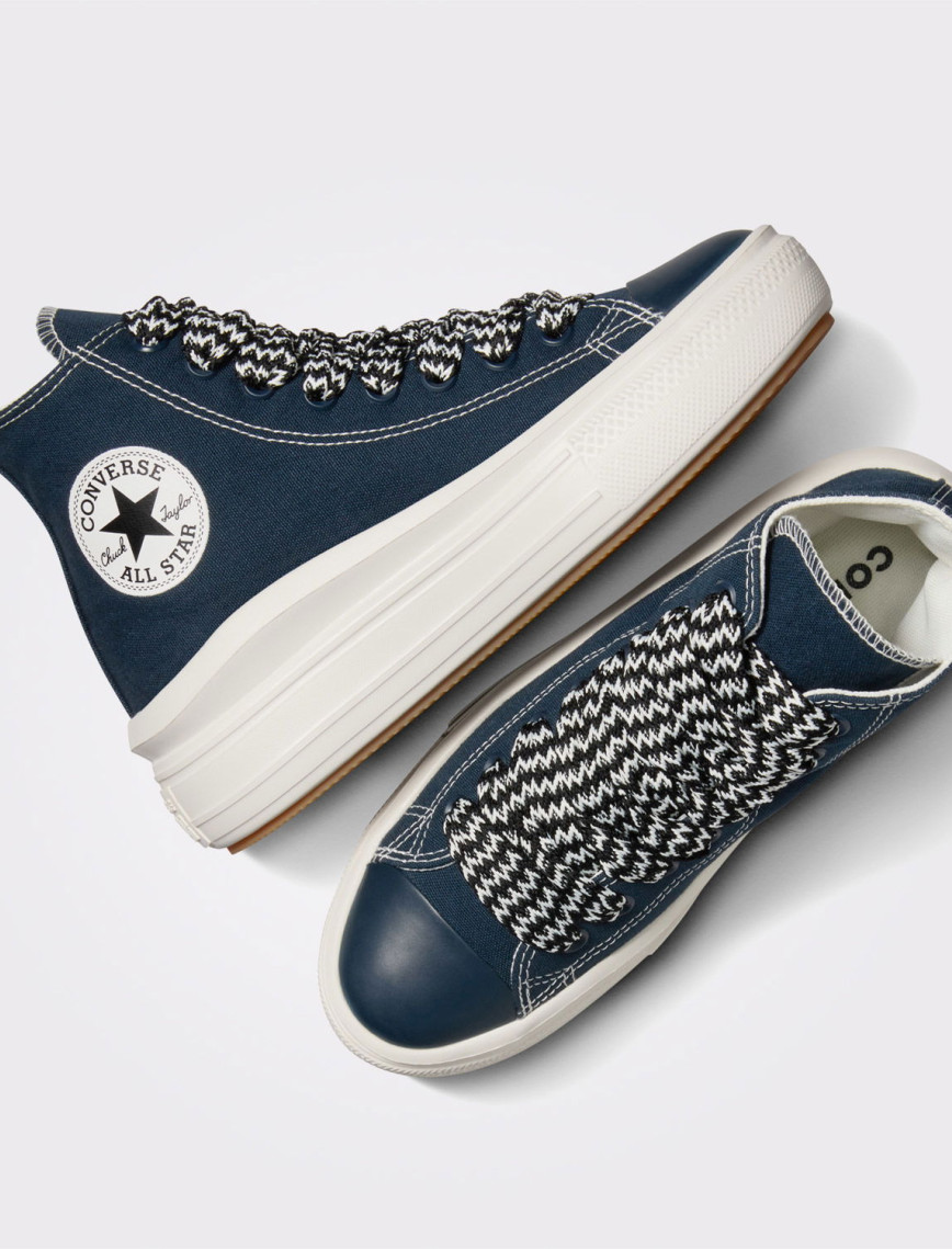 Converse Chuck Taylor All Star Move Platform Unisex Lacivert Sneaker Converse Chuck Taylor All Star Move Platform Unisex Lacivert Sneaker