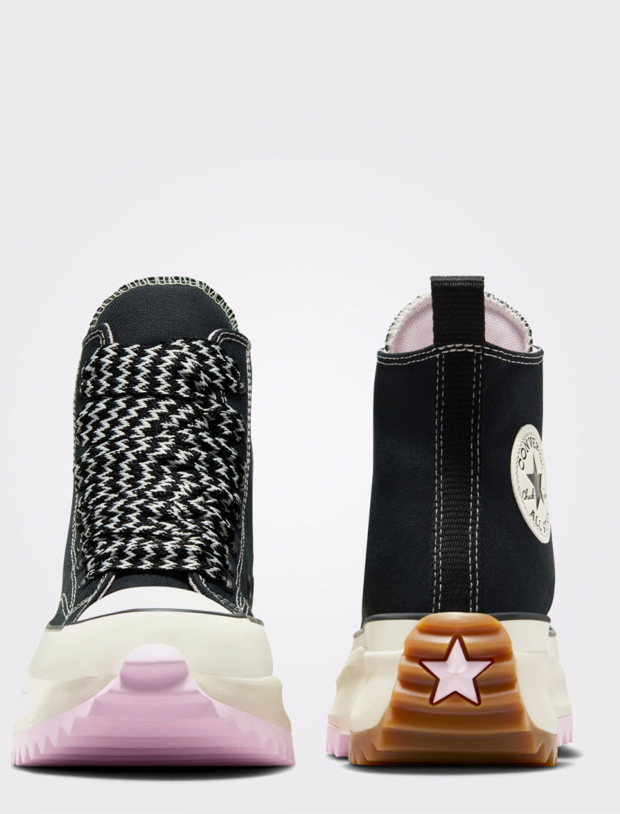 Converse Run Star Hike Unisex Siyah Platform Sneaker Converse Run Star Hike Unisex Siyah Platform Sneaker