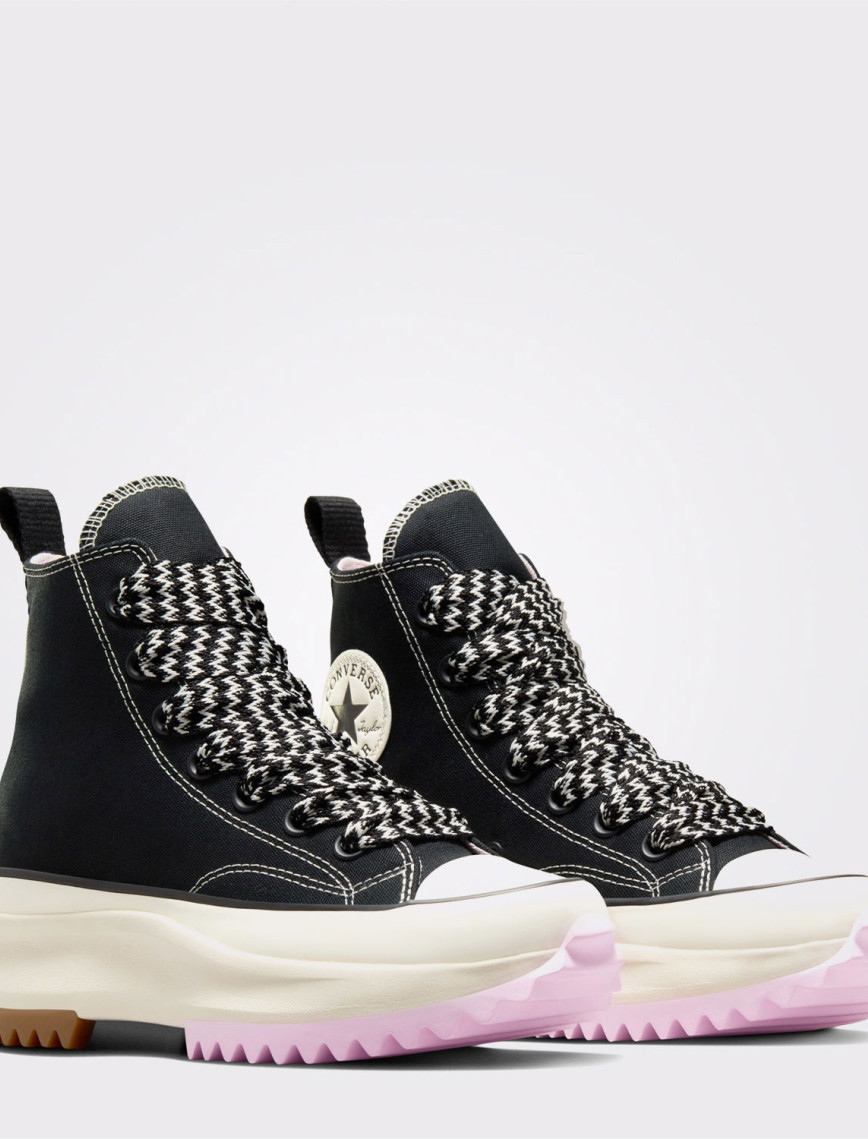 Converse Run Star Hike Unisex Siyah Platform Sneaker Converse Run Star Hike Unisex Siyah Platform Sneaker