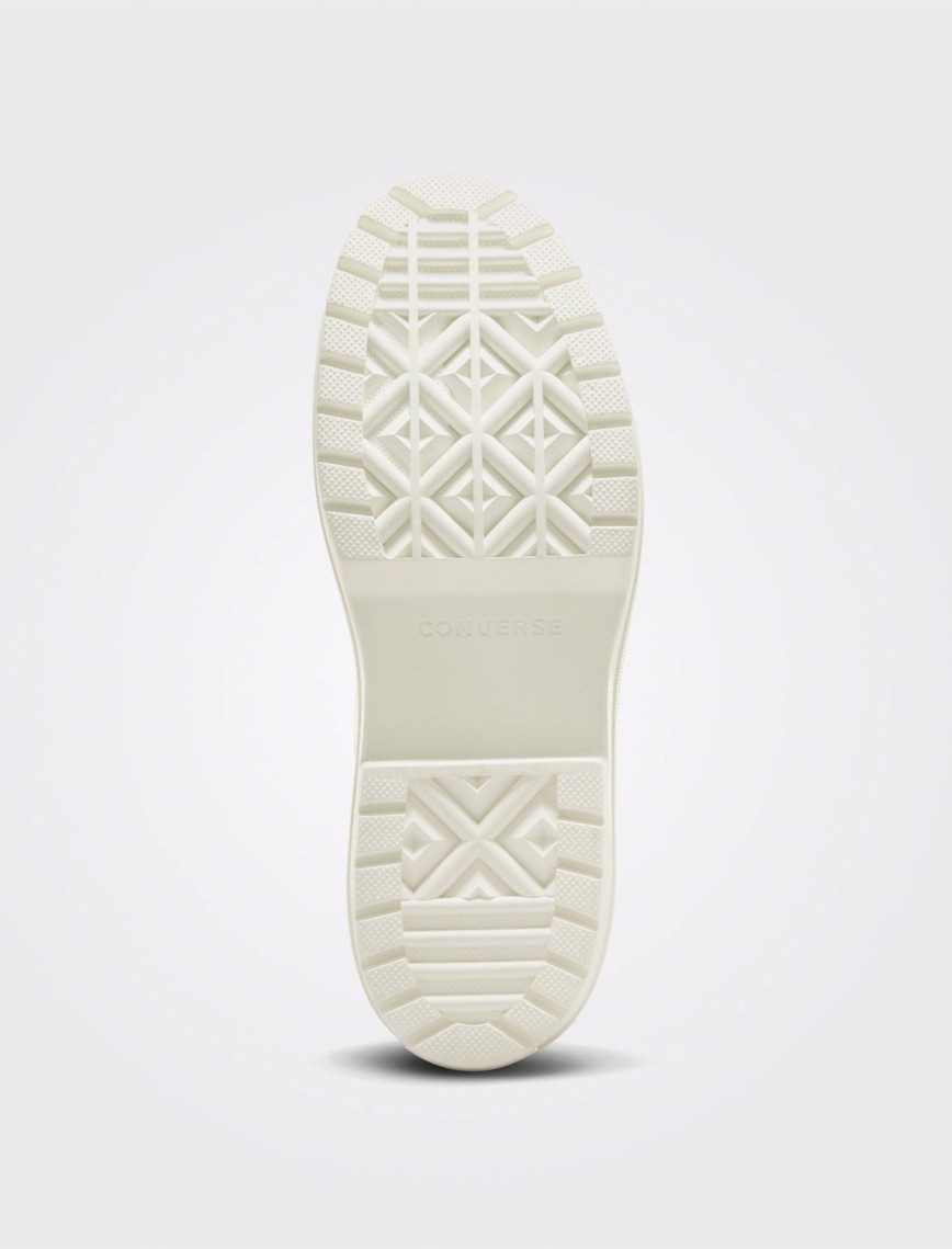 Converse Chuck Taylor All Star Lugged Heel Kadın Bej Deri Platform Bot Converse Chuck Taylor All Star Lugged Heel Kadın Bej Deri Platform Bot