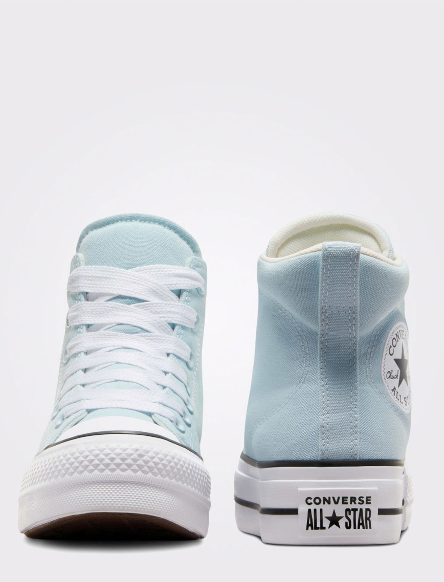 Converse Chuck Taylor All Star Lift Kadın Mavi Platform Sneaker Converse Chuck Taylor All Star Lift Kadın Mavi Platform Sneaker