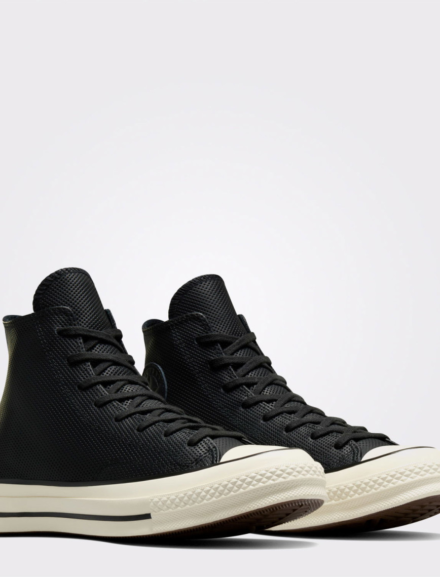 Converse Chuck 70 Unisex Siyah Deri Sneaker Converse Chuck 70 Unisex Siyah Deri Sneaker