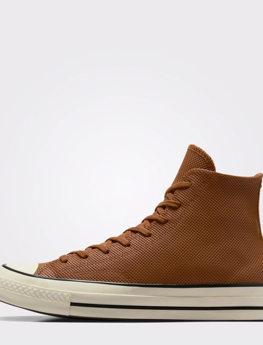 Converse Chuck 70 Unisex Kahverengi Deri Sneaker Converse Chuck 70 Unisex Kahverengi Deri Sneaker