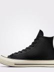 Converse Chuck 70 Unisex Siyah Deri Sneaker Converse Chuck 70 Unisex Siyah Deri Sneaker