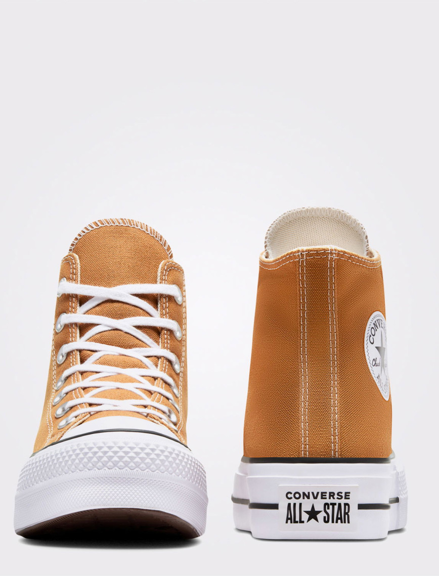 Converse Chuck Taylor All Star Lift Kadın Turuncu Platform Sneaker Converse Chuck Taylor All Star Lift Kadın Turuncu Platform Sneaker